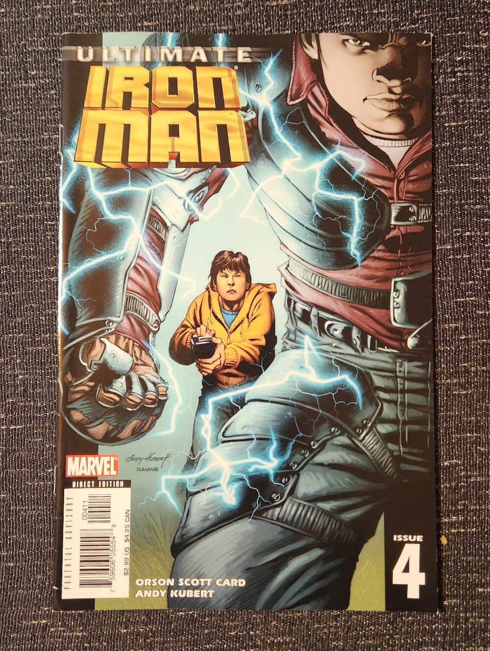Ultimate Iron man 4 comic book marvel